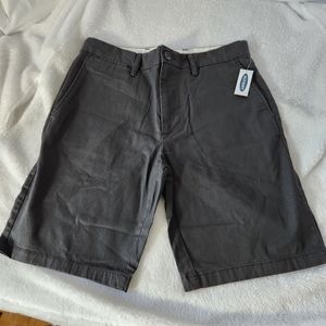 OLD NAVY GRAY ULTIMATE SLIM BUILT IN FLEX SHORTS SIZE 30